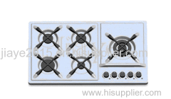 New kitchen cooking appliance built in 5 burner gas cooker hob with FFD