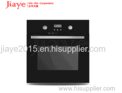 58L built-in Black glass Gas Oven digital timer control Built-in Gas oven