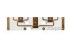 Microwave / RF PCB Custom Printed Circuit Boards for Satellite Transceiver 4 Layer