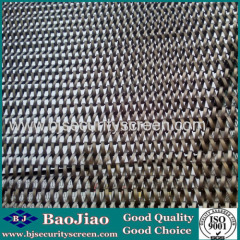 Stainless Steel Decoration Mesh used for Wall Panels/Wall Curtains/Interior Shade/Building Facade/Sunscreen