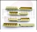Din 41612 connector with 3 rows 16 pins male right angle A+C type