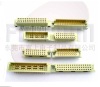 Din 41612 connector with 3 rows 16 pins Female Straight type