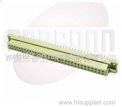 Din 41612 connector with 2 rows 32 pins Female Straight type