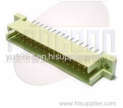 Din 41612 connector with 2 rows 16 pins male Straight