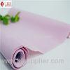 Washable Pink Velvet Upholstery Fabric Flocking Material with 100% Polyester