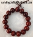 Red wood Hand string Laos rosewood bracelets Prayer beads bracelet 10mm-20mm