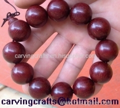 India lobular Rosewood smooth bead bracelet for men and women section 20MM Sandalwood Hand string dalbergia wood beads b