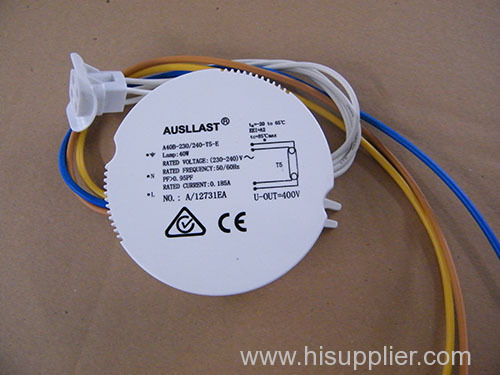 40W Electronic ballast for circular tube