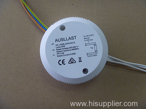 55W Electronic ballast for circular tube