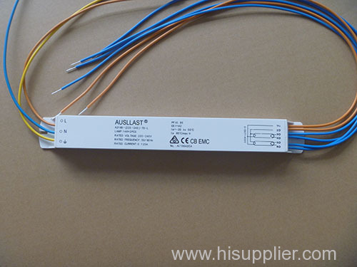 2X14W Electronic ballast for T5 tube