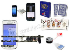 White Samsung Glaxy AKK K4 Phone Poker Analyzer Cheating Device For Semi Capado