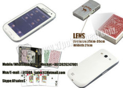 White Samsung Glaxy AKK K4 Phone Poker Analyzer Cheating Device For Semi Capado