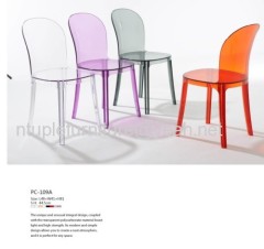 transparent chair clear plastic magis Vanity Chair