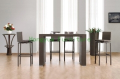 Grey color PE new rattan stool chair set furniture