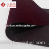 Custom 1.48m Wine Red Knitted Velvet Flock Fabric For Jewellry Boxes Inserts