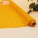 Yellow Polyester Plain or Flocked Velvet Fabric For Arts And Crafts Material