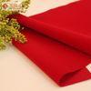 Luxury Jewelry Box Lining Fabric Red Knitted Velvet Flocked Style