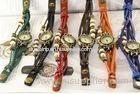 leather bracelet watch ladies fashion accessories retro jewelry watch(8 Color)