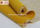 Non Woven Jewelry Box Liner Fabric Dark Yellow Spunlace Flocking Material