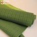 Plain Upholstery Embossed Velvet Fabric Green Printed For Package