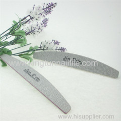 OEM halfmoon nail file manufacture nail manicure tool