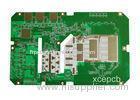 High Frequency Multilayer FR4 PCB Printed Circuit Board Fabrication 1OZ 6 Layer Rigid PCB