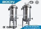SS cartridge filter housings with multi pp spun cartridge filter element for water treatment
