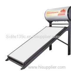 Non Pressurized Flat Plate Solar Water Heater