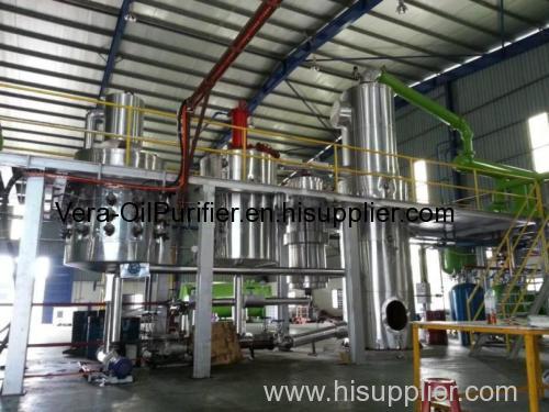 New Technology Waste Engine Oil Distillation System/Waste lubricant oil distillation equipment