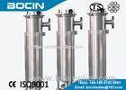 Single bag stainless steel filter housing / liquid bag filter 1~ 100microns