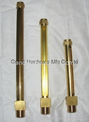 Male thread Brass tube oil level gauge