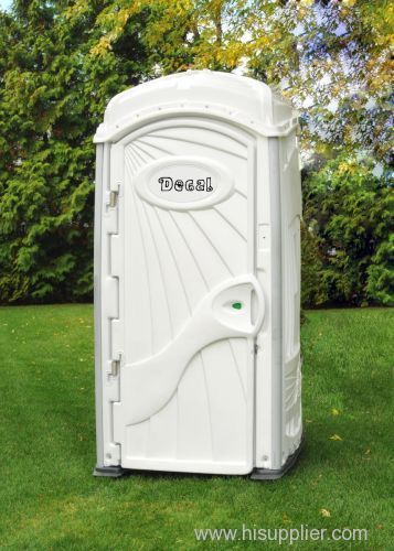 White Deluxe Portable Restrooms