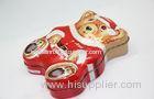 Bear Shape Chocolate / Coffee Tin Cans Packaging Eco-friendly 0.28 mm Tinplate