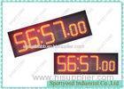 Digital Red Led Countdown Clock Display Super Bright Led With CE RoHS FCC