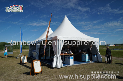 Square Pagoda Garden Gazebo Tent for Outdoor Event