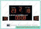 Ultra Bright Red LED Electronic Scoreboard With Shot Clock For Water Polo Club