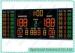 Red Digital Basketball Scoreboard High Definition With CE RoHS
