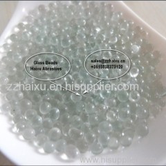 Glass beads for sandblasting road marking and grinding