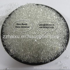 Glass beads for sandblasting road marking and grinding