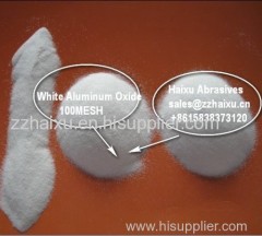 White fused aluminum oxide sand