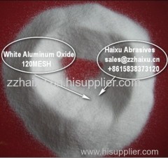 White fused aluminum oxide sand