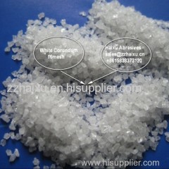 Manufacturer White corundum Grit