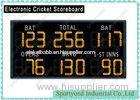 Aluminum Outdoor Electronic Cricket Scoreboard With Wireless Console Single-chip Control