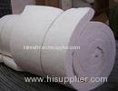 White Non - Combustible Ceramic Fiber Blanket With Low Thermal Conductivity