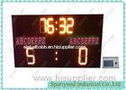 Waterproof Outdoor Led Electronic Football Scoreboard For Five-A-Side Futsal Match