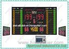 Led Electronic Digital Score Boards For Basketball Stadium Red Green Yellow