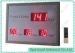 Indoor / Outdoor led Digital Clock Display With Wireless IR Console 90cm x 60cm