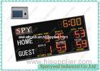 Red / Yellow Led Electronic Scoreboard For Afl And Cricket Team Sport Game
