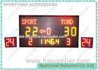 Seven Segment Electronic Score Timer And Clock In Basketball 24 Seconds