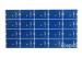 Blue Rogers Half Hole PCB Boards Using Special RO3203 Raw Material 1 - 16 Layer